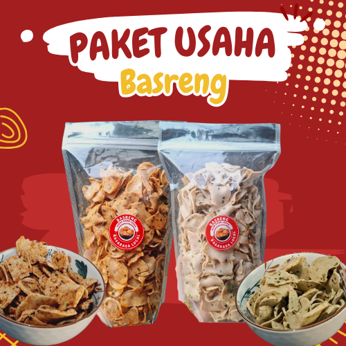 

Basreng Daun Jeruk Pedas Asin 125g/250g | Paket Usaha Keripik Camilan Rumahan