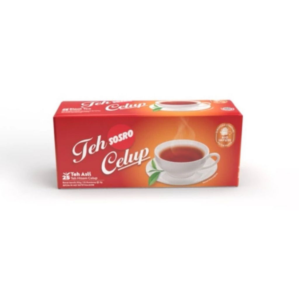 

TEH CELUP KEMASAN KOTAK ALL VARIAN ISI 25 Minuman Tea