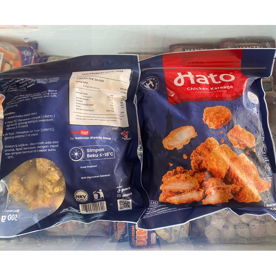 

Hatto Chicken Karage 500gr