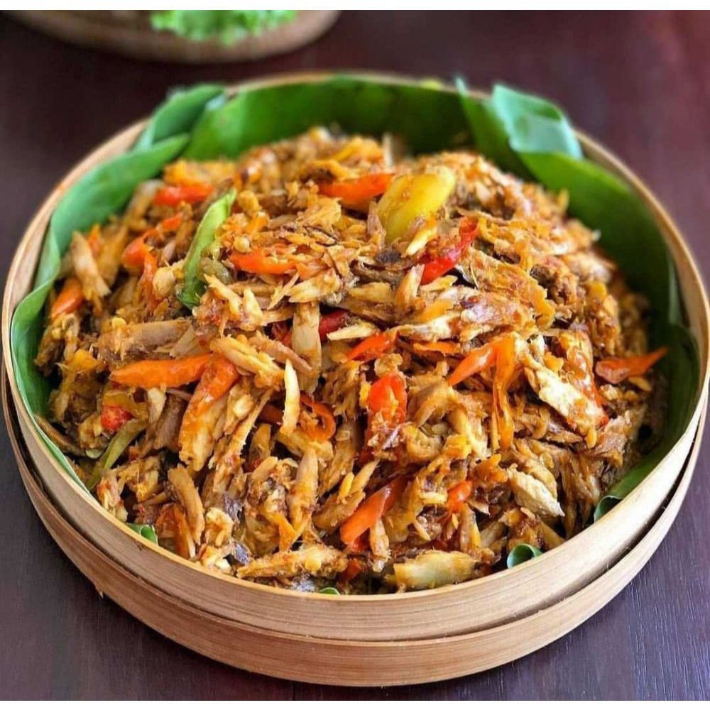 

Oseng Suir Pindang Tongkol Kemangi / Tongkol Suwir