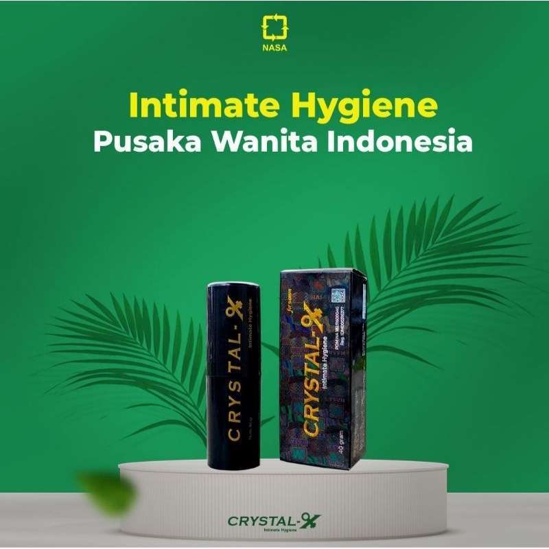 NCX NASA Crystal X Intimate Hygiene - CRYSTAL X SPRAY FEMININE HYGINE ORIGINAL NASA Perawatan Masala