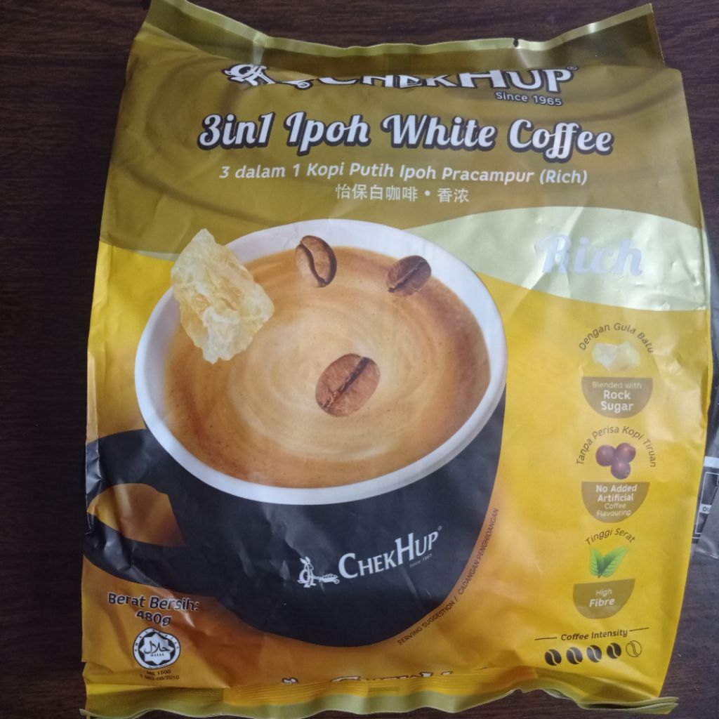 

Chek Hup 3in1 White Coffee Rich