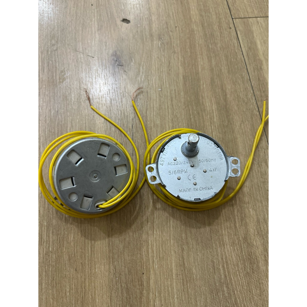 Synchronous Motor Rotari Box Fan AC 220/240 50/60Hz 5/6RPM 4Watt