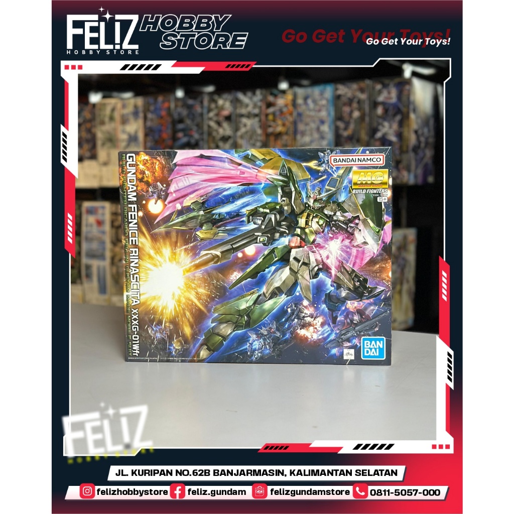 ( BANDAI ) MG 1/100 BUILD FIGHTER GUNDAM FENICE RINASCITA XXXG -01  wfr