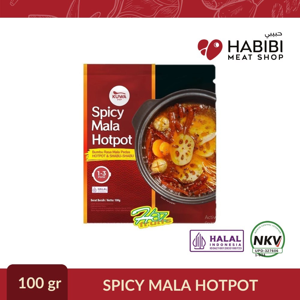 

KUWA SPICY MALA HOTPOT (100gr)