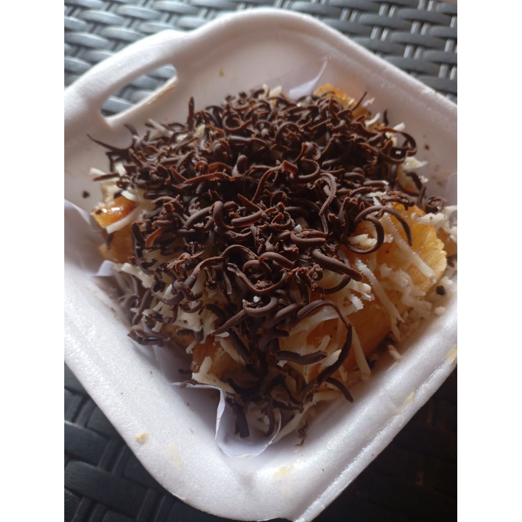 

Singkong susu coklat keju