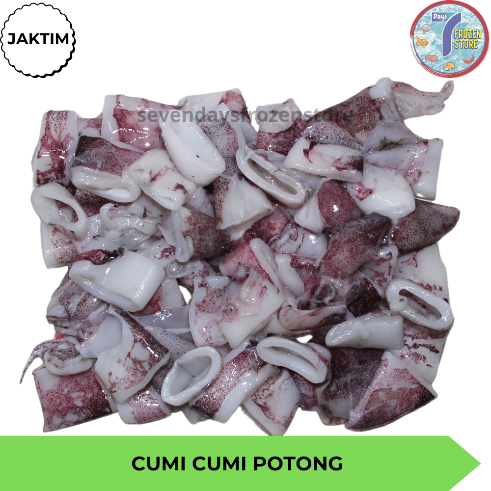 

Cumi Potong Beku Frozen Premium Quality 400 Gr