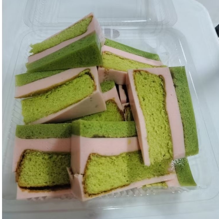 

cake busa puding lumut
