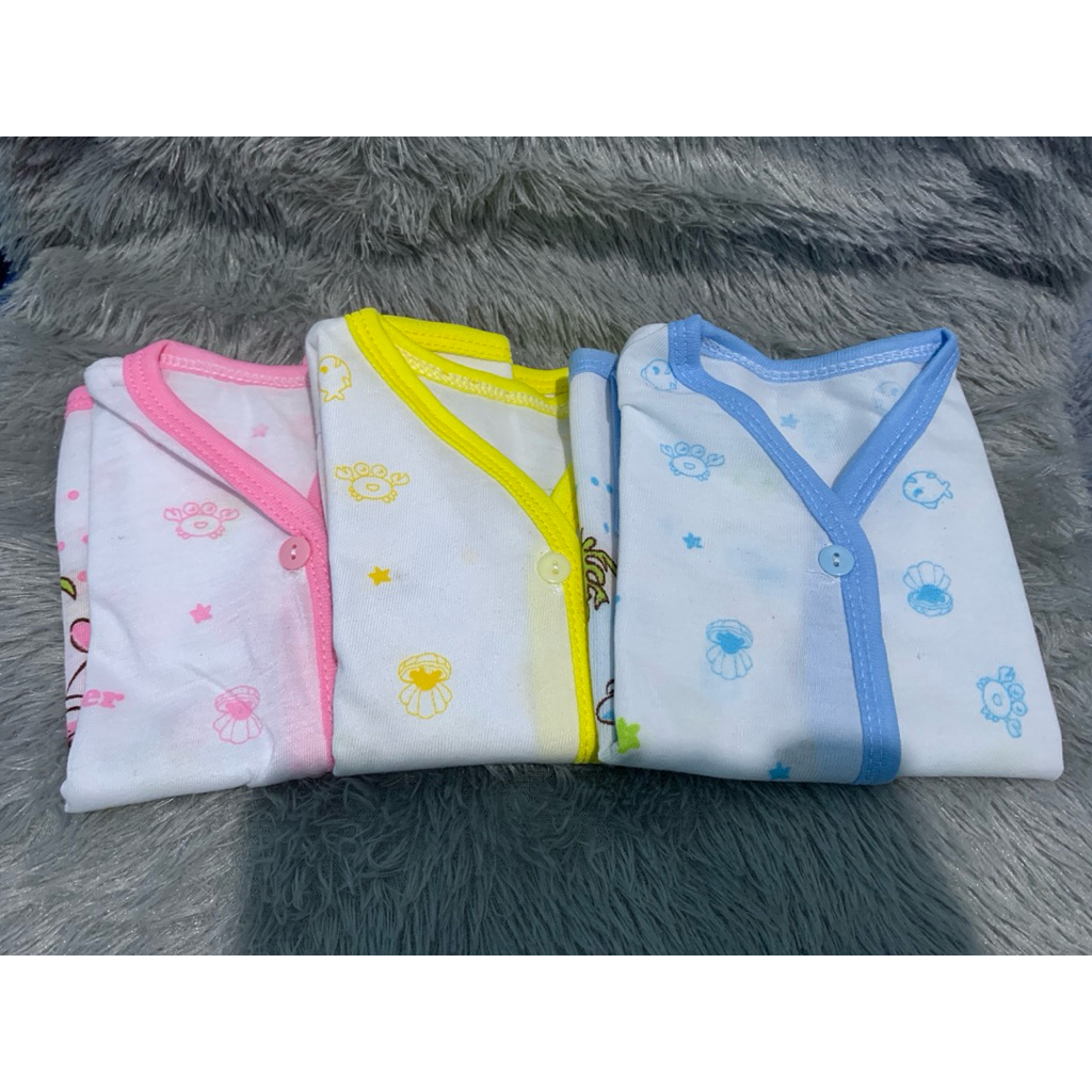 Baju Tidur Bayi New Kancing Depan