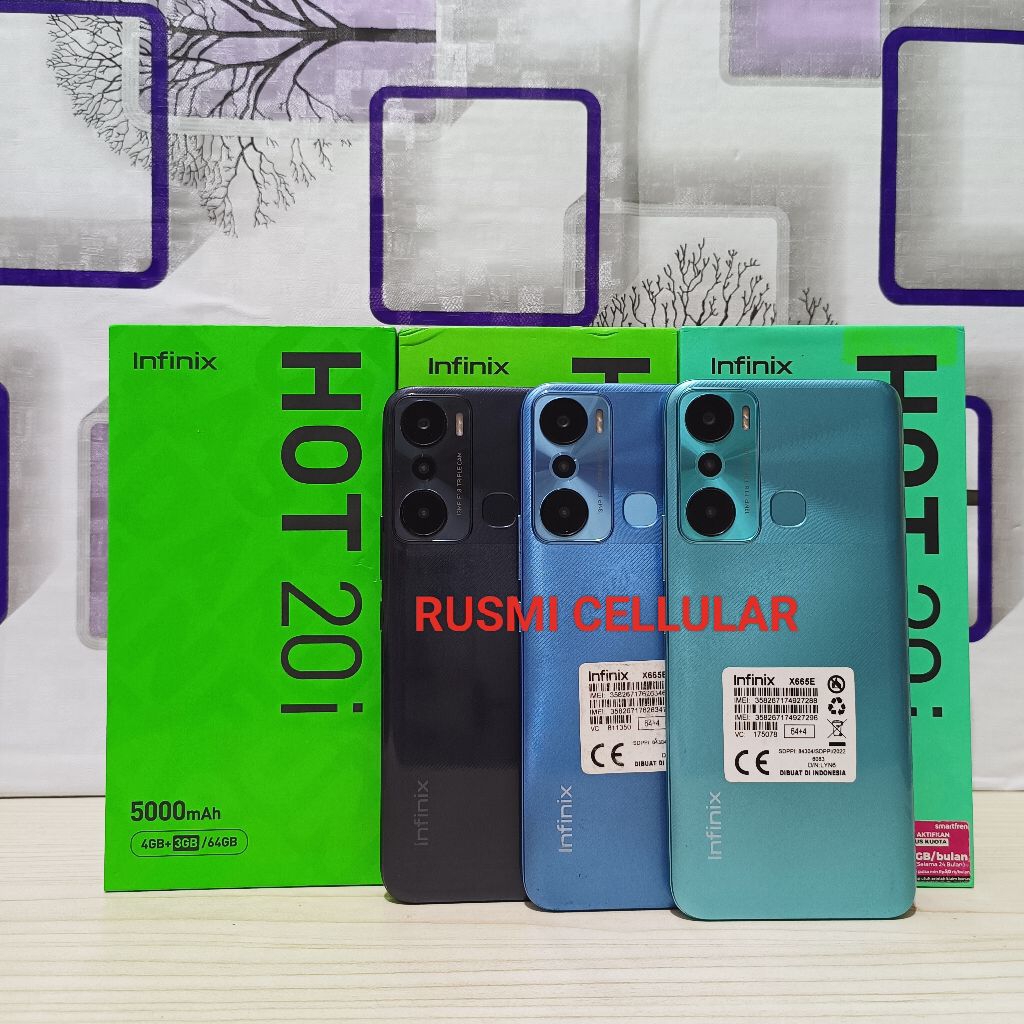 Infinix Hot 20i 4/64gb & 4/128gb SECOND