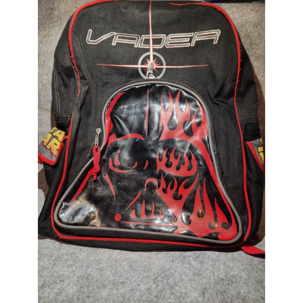 Preloved tas ransel anak-remaja asli star wars original merch