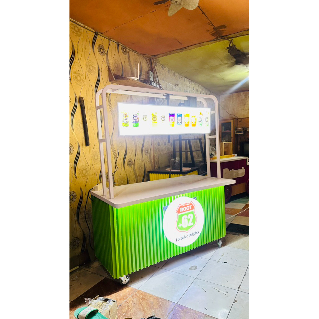 gerobak kayu/ gerobak minimalis/gerobak murah