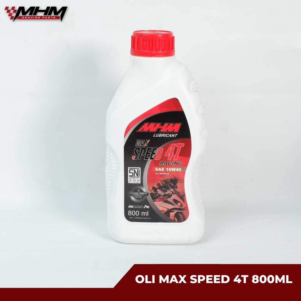 MHM Oli Max Speed 4T 800 ml | Oem Quality