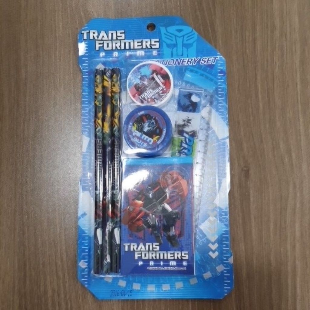 

SET PENSIL ALAT TULIS PAKET ALAT TULIS STATIONERY MOYIF TRANSFORMER