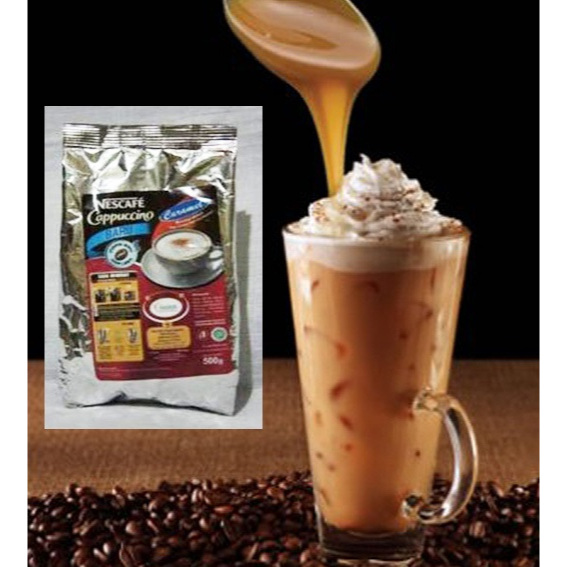 

NESTLE CAPPUCINO Caramel NESCAFE CAPUCINO CARAMEL by Nestle Professional KOPI caramel capucino