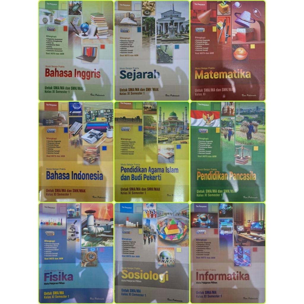 Buku Lks Viva Pakarindo SMA Kelas 11 Semester 1 Kurikulum Merdeka Tahun 2025