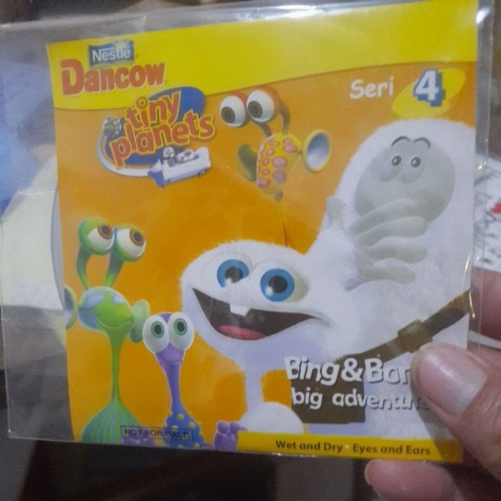 vcd dancow tiny planets bing&bongs big adventures wet and dry eyes and ears (CD997)