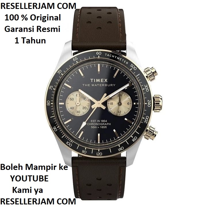 Jam Tangan Timex TW2Y24100 Waterbury Heritage Original Garansi Resmi