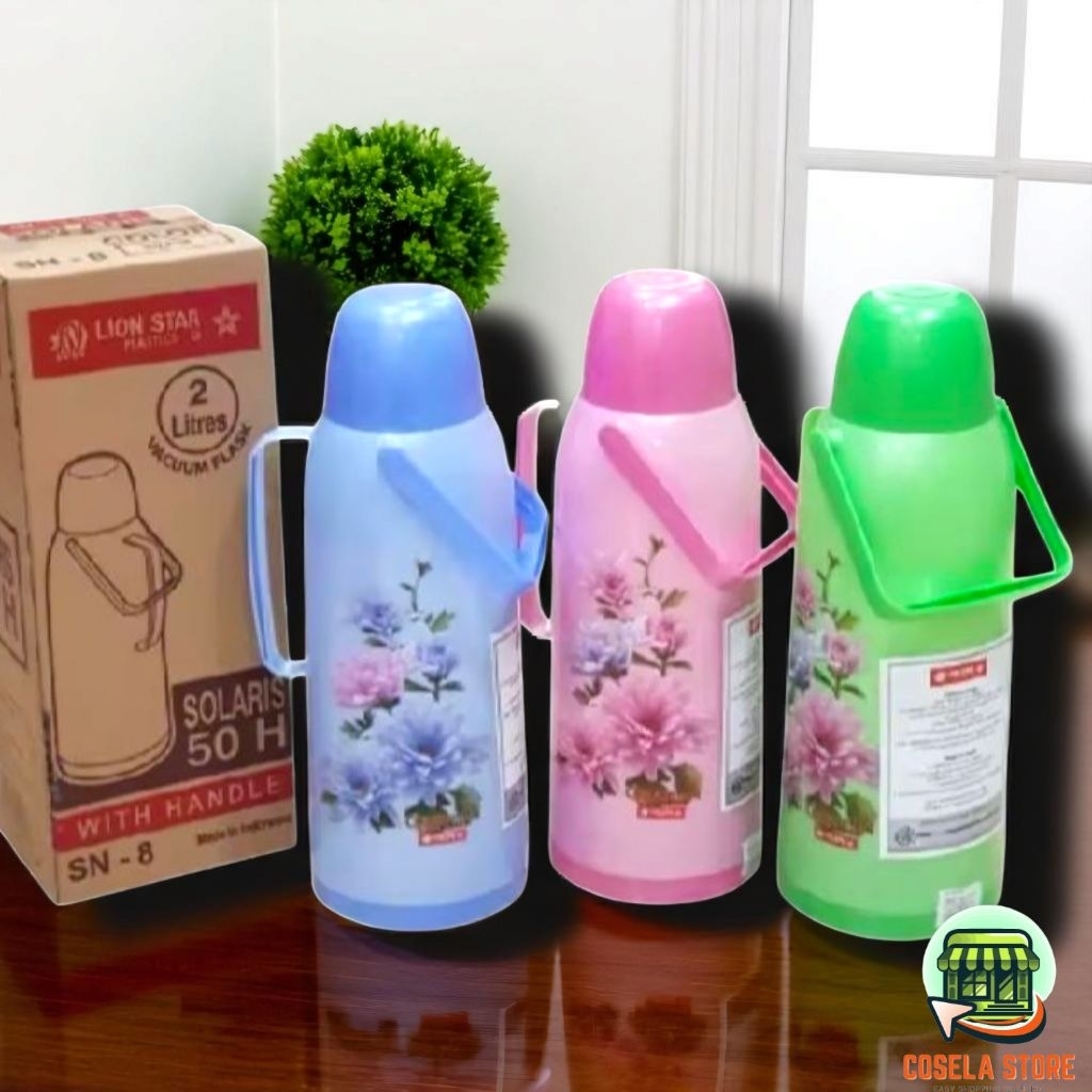 TERMOS AIR PANAS LION STAR SOLARIS 2 LITER/Thermos solaris lion star 2 liter/Termos solaris lion sta