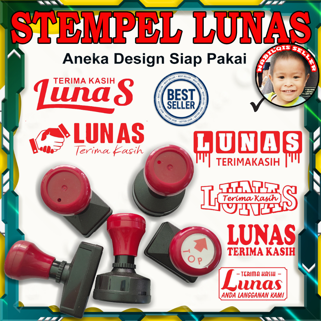 

STEMEPL LUNAS SUDAH DI ISI TINTA SIAP PAKAI