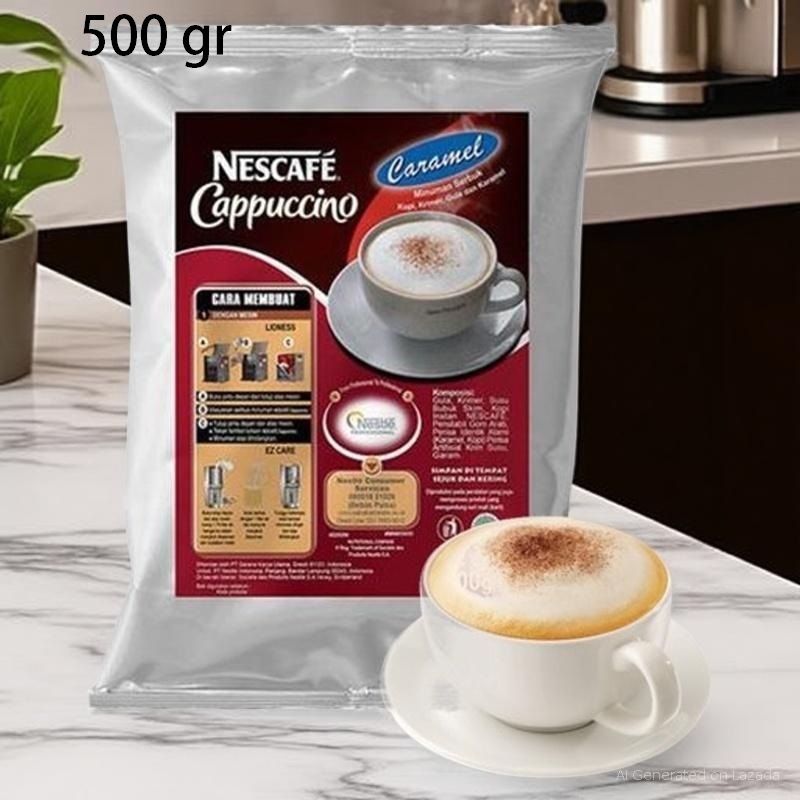 

NESTLE CAPPUCINO Caramel NESCAFE CAPUCINO CARAMEL by Nestle Professional KOPI caramel capucino