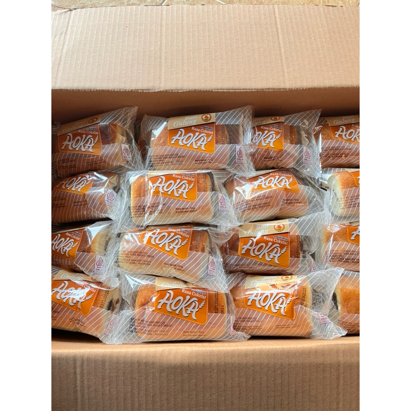 

ROTI AOKA GULUNG 1/2 dus 30 pcs