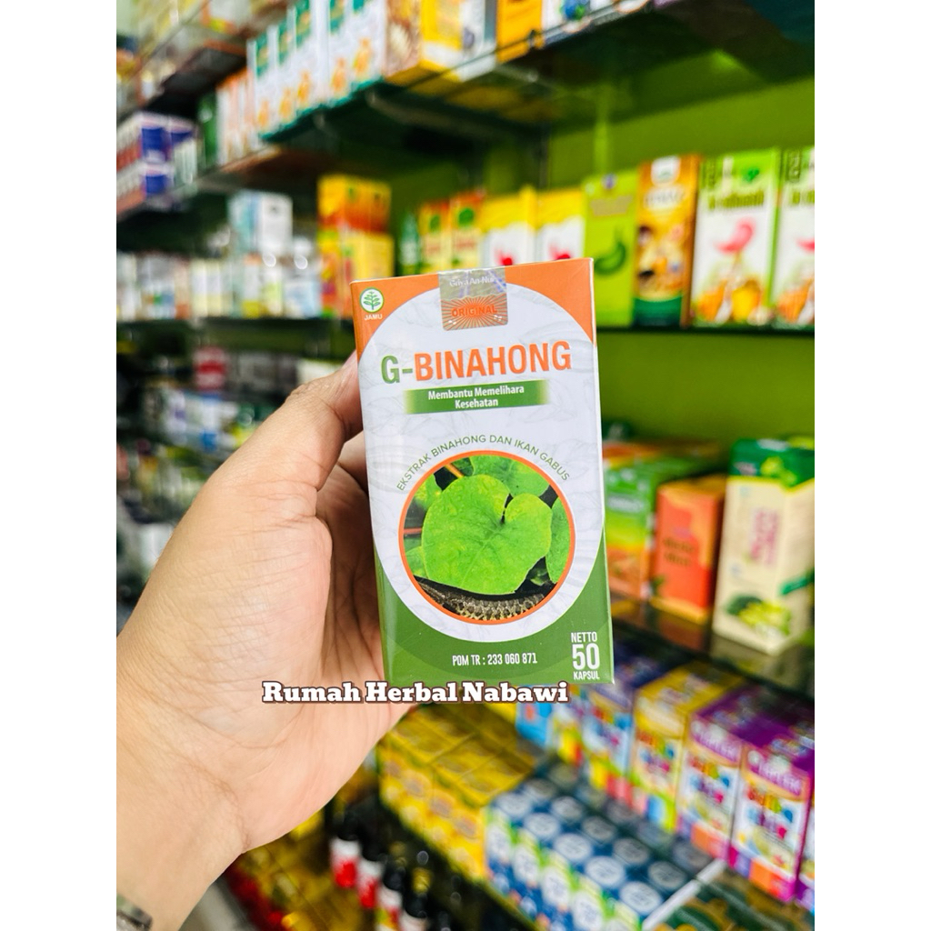 G BINAHONG G Binahong Kapsul Asli Original |MAZON B ASLI ORIGINAL 100% TERBAIK