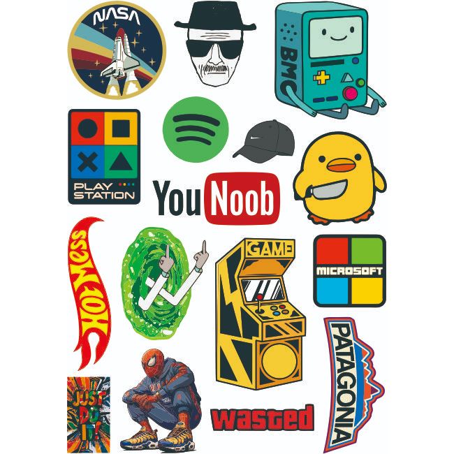 

Stiker Pack Aestetic Logo Mix
