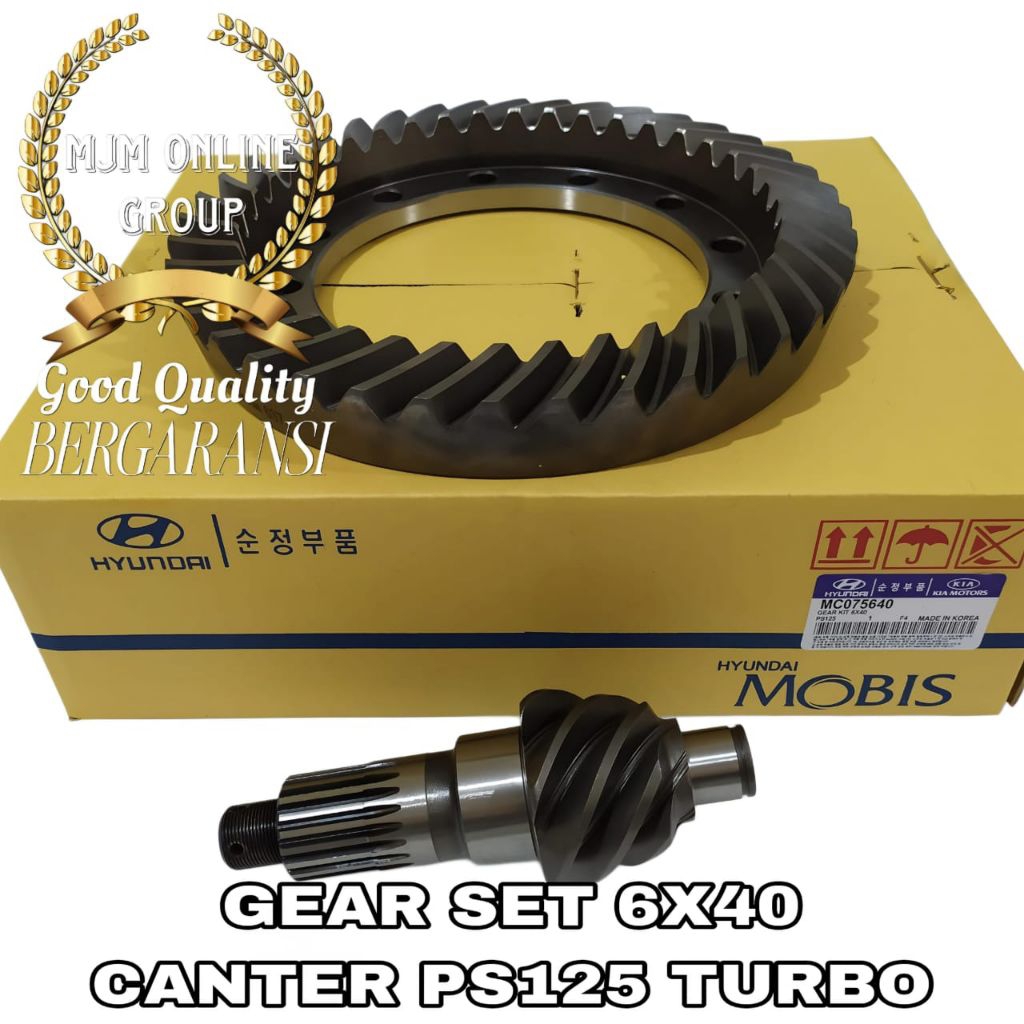 Gear Set Canter 6x40 - Gigi gardan Mitsubishi Canter Ps125 / Ps135 rasio 6x40 Good Quality