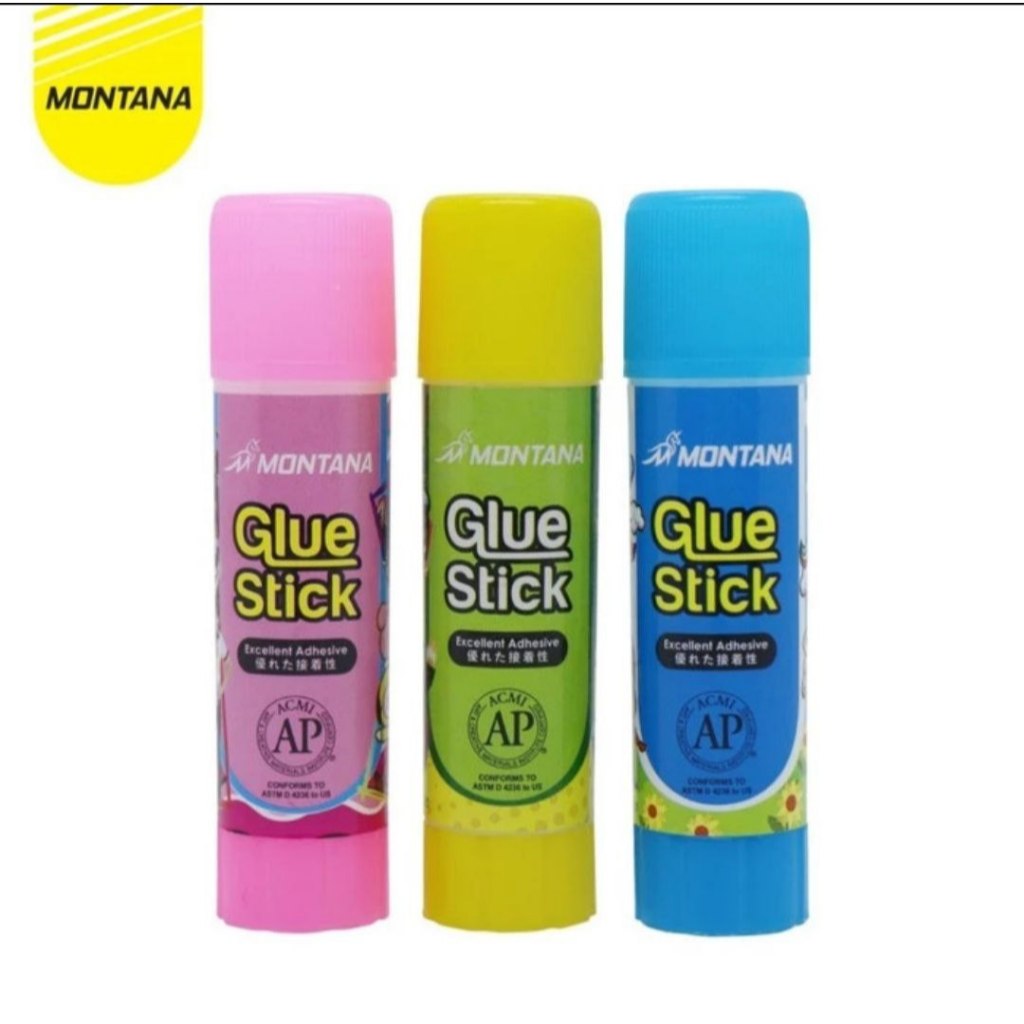 

Lem Montana Stick 10G - Glue Stik Fancy - Biru