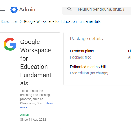 G SUITE SUPER ADMIN OLD 2022 (Workspace)