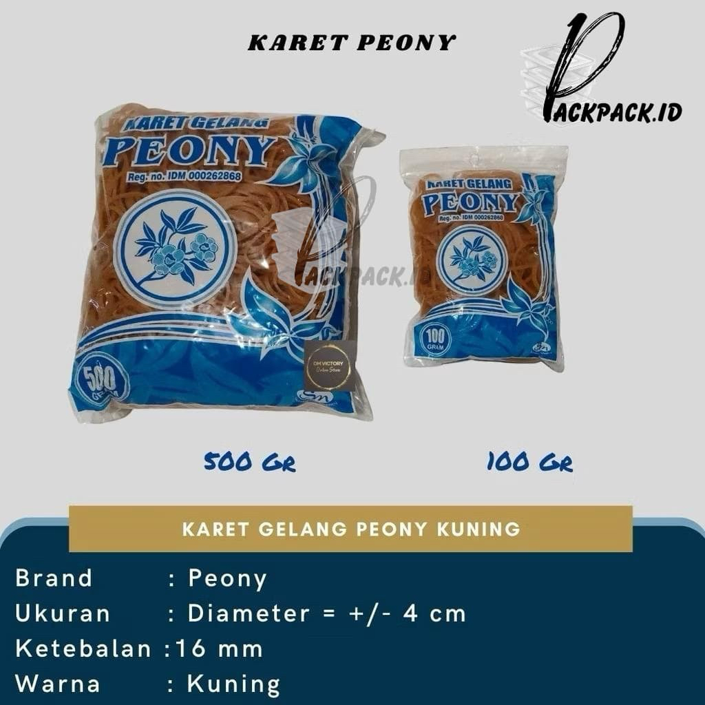 

karet gelang 500gr peony