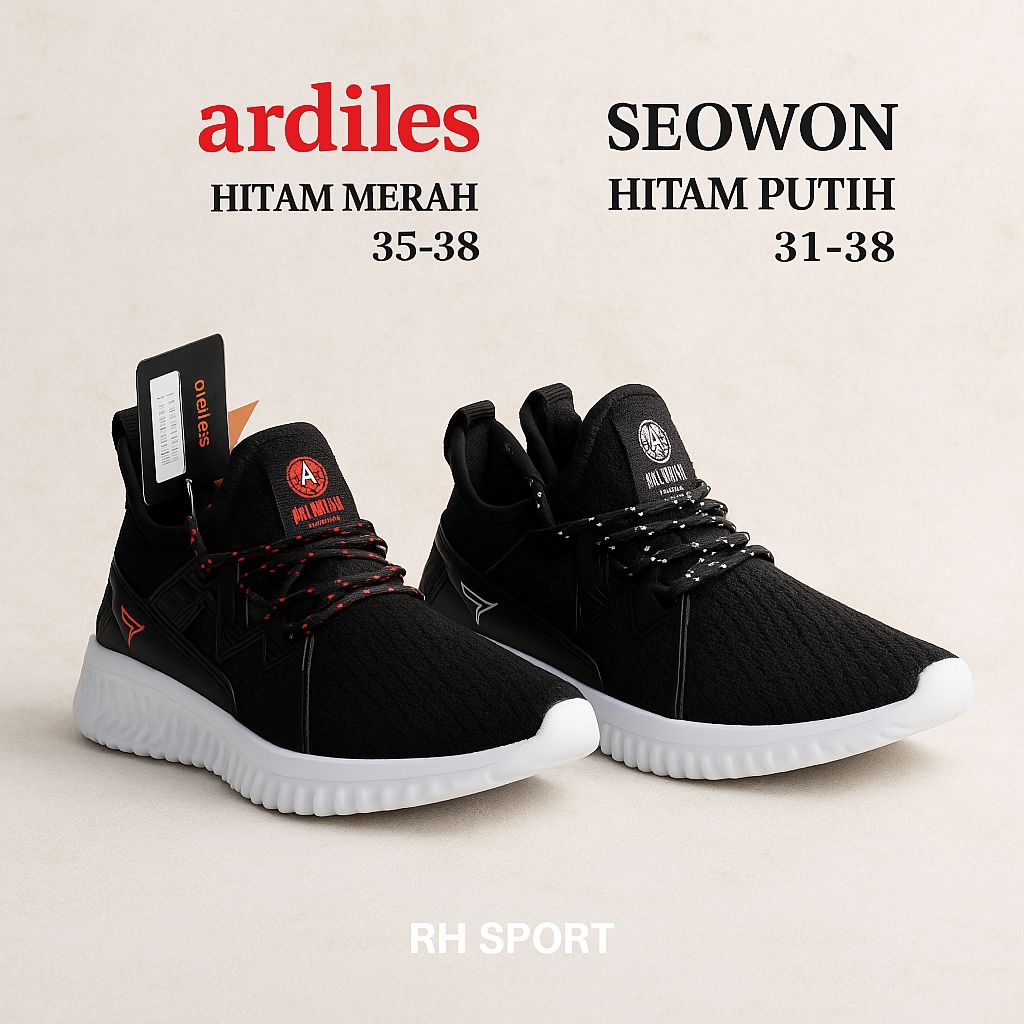 SEPATU ARDILES SEOWON SEPATU SEKOLAH ANAK SEPATU SEKOLAH CEWEK COWOK UK 35_38