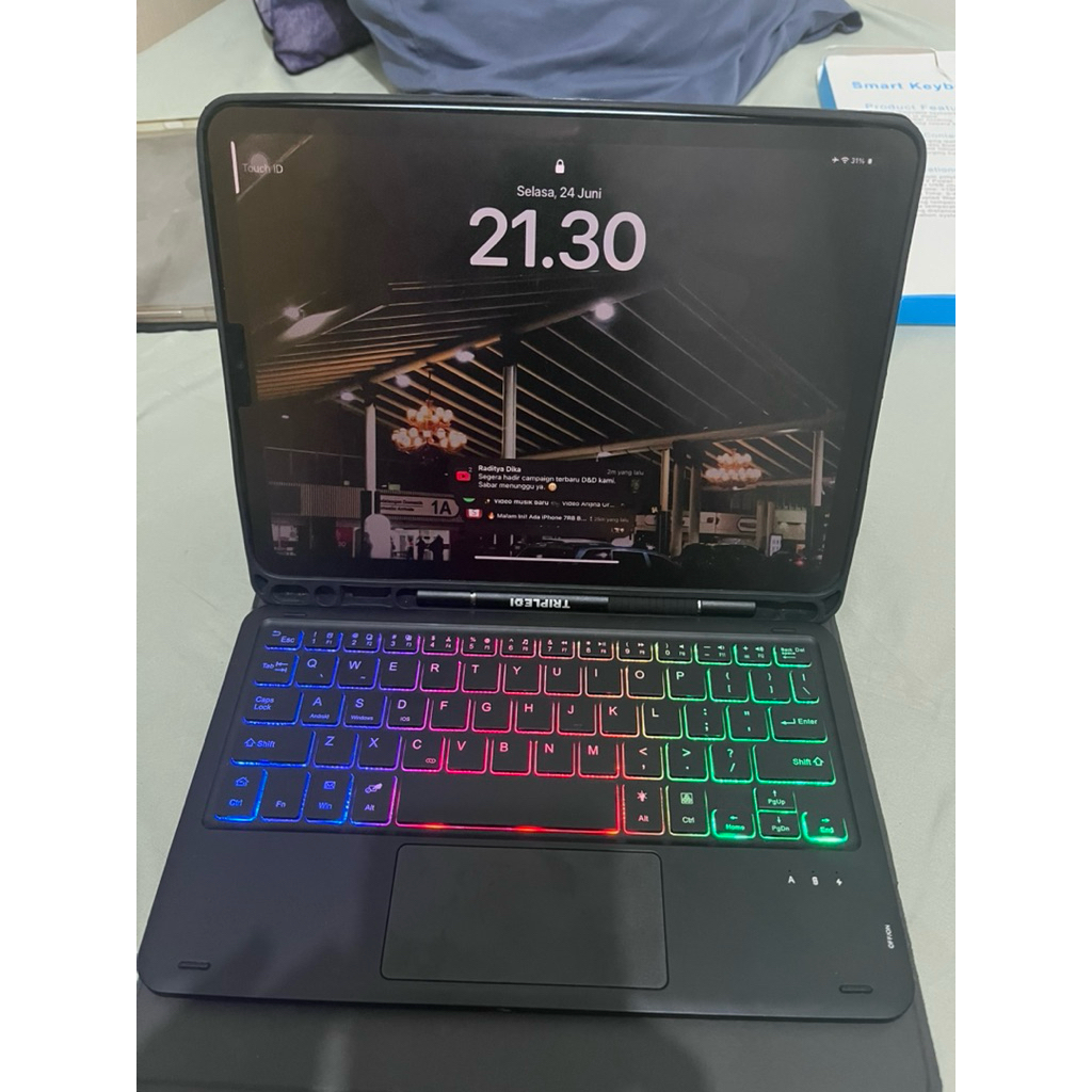 Keypad Ipad/ Keyboard/Touchpad/Case/Bluetooth Ipad Air 4/Ipad Air 5