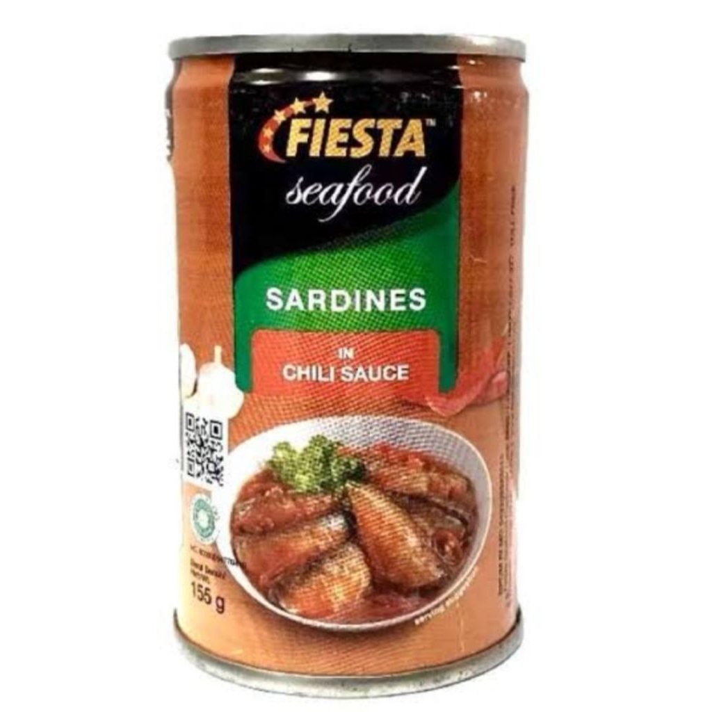 

FIESTA SEAFOOD SARDEN Saus Cabai 155gr (100% ORIGINAL)