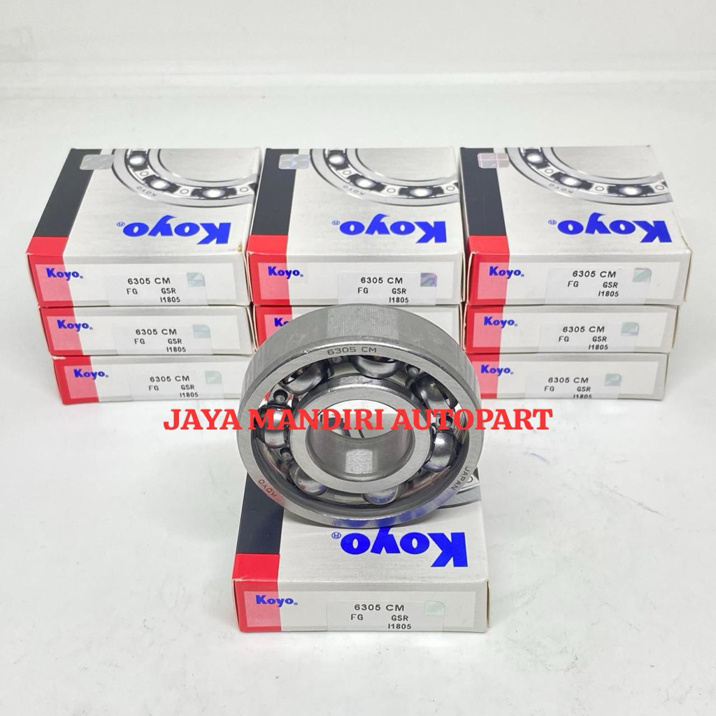 BEARING 6305 CM KOYO 6305CM KOYO TANPA TUTUP/OPEN