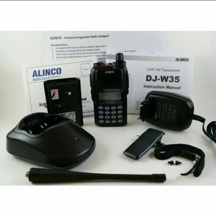 HT ALINCO DJ-W35 UHF LOW 350-390MHZ ORI W35 ALINCO