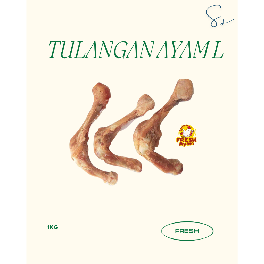 

TULANGAN AYAM BENTUK L 1Kg