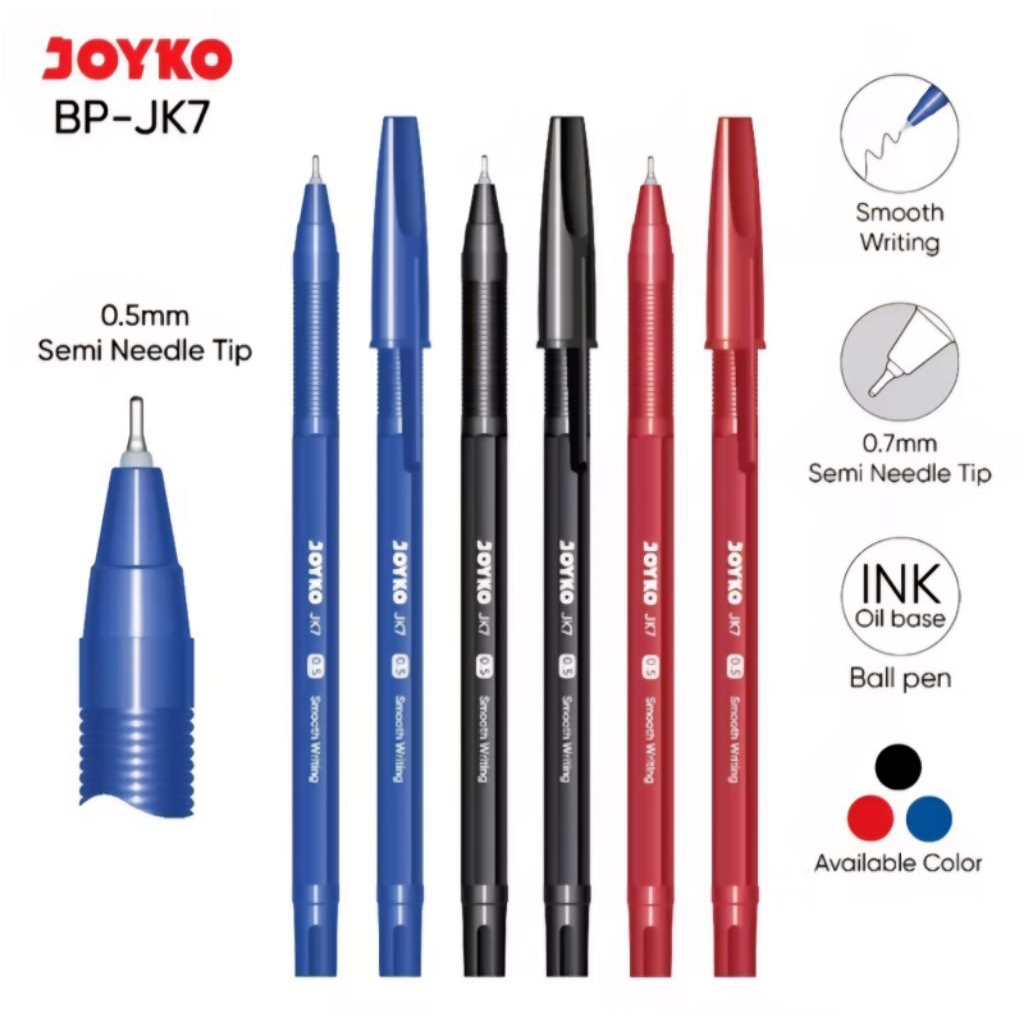 

Ballpen pena Joyko JK7 1pack isi 12pc