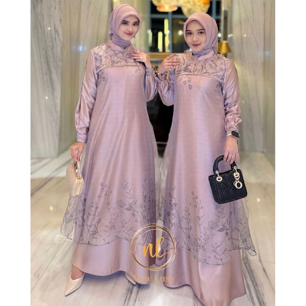 varisha dres new lusy gamis by new lusy terbari viral gamis COD