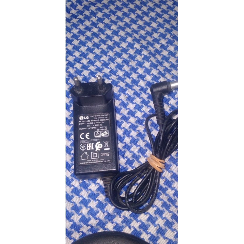 Adaptor TV LG Original 19V 1.7A