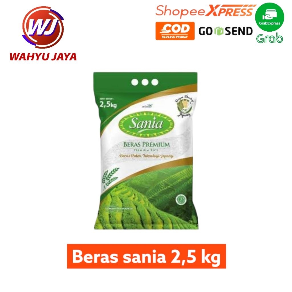 

Beras sania 2,5 kilo gram