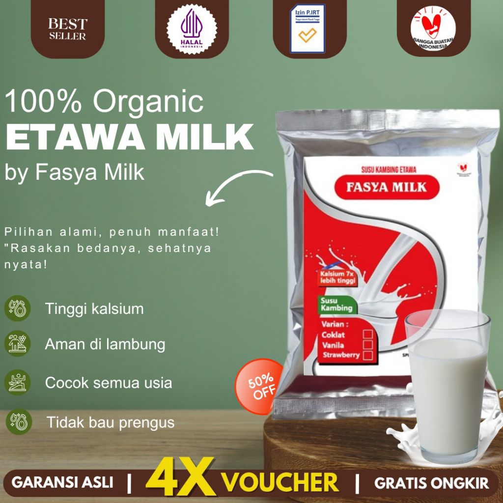 

Susu Kambing Etawa Asli, Kaya Manfaat! susu kambing etawa atasi nyeri sendi 200g