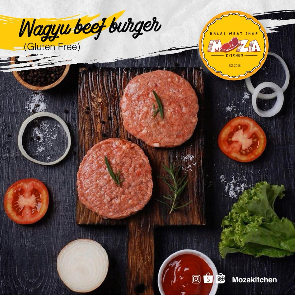 

BEEF WAGYU PATTIES BURGER