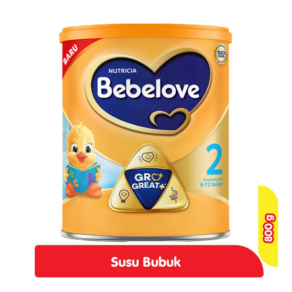 Bebelove 2 Susu Formula Bayi 6-12 Bulan 800gr