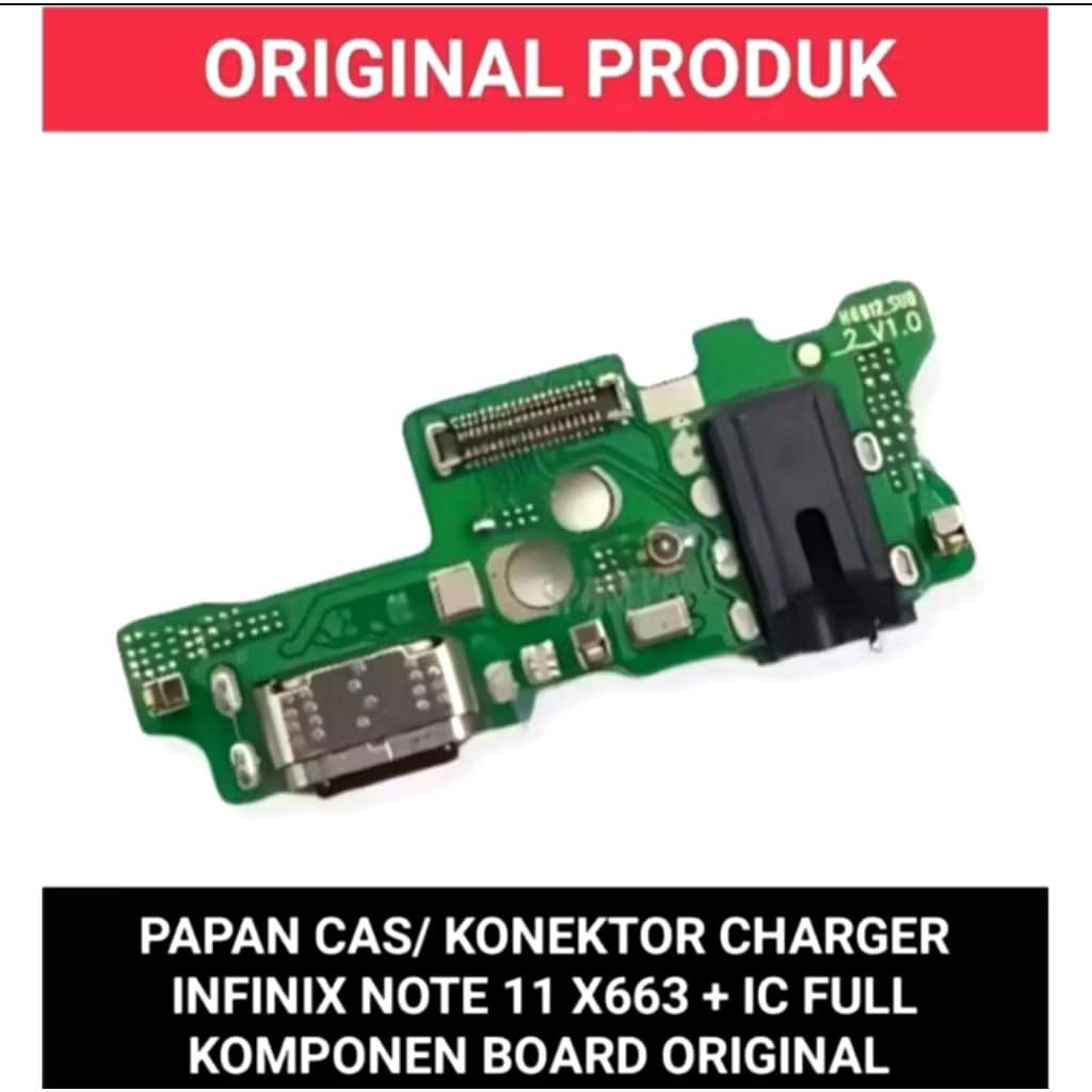 Papan cas konektor cas infinix hot 9paly / hot 10play / hot 11 play  ori