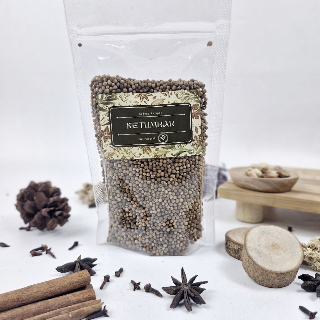

Ketumbar Butir 100gr – Rempah Aromatik Dapur Nusantara | 100% Asli & Wangi Kuat