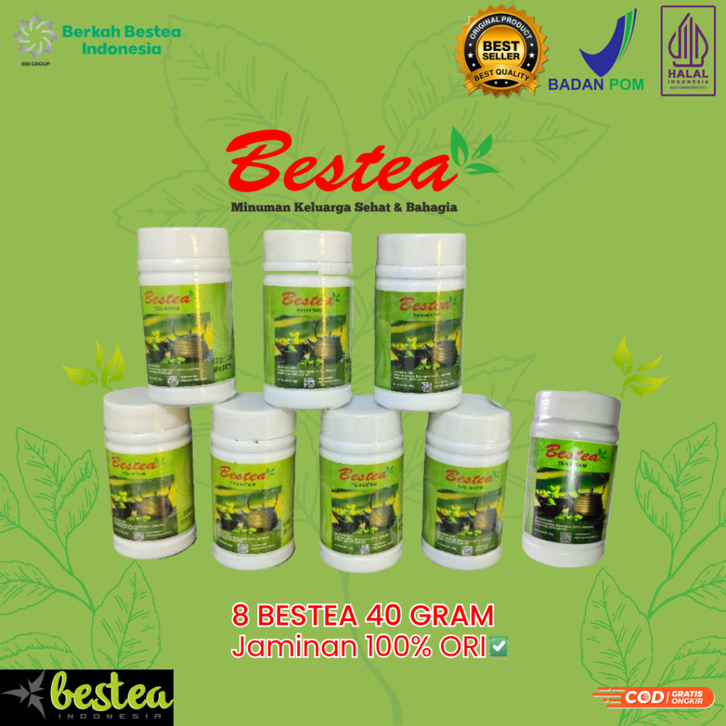 

Bestea Teh Hitam 40gr 3Pcs Premium Herbal Meredakan Asam Urat Kolesterol Diabetes Kanker Jantung