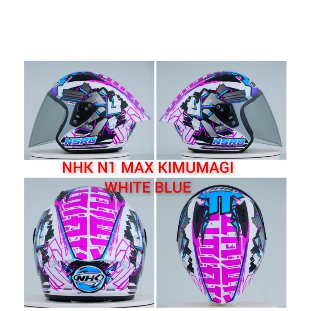 Nhk N1 max Kimumagi white blue