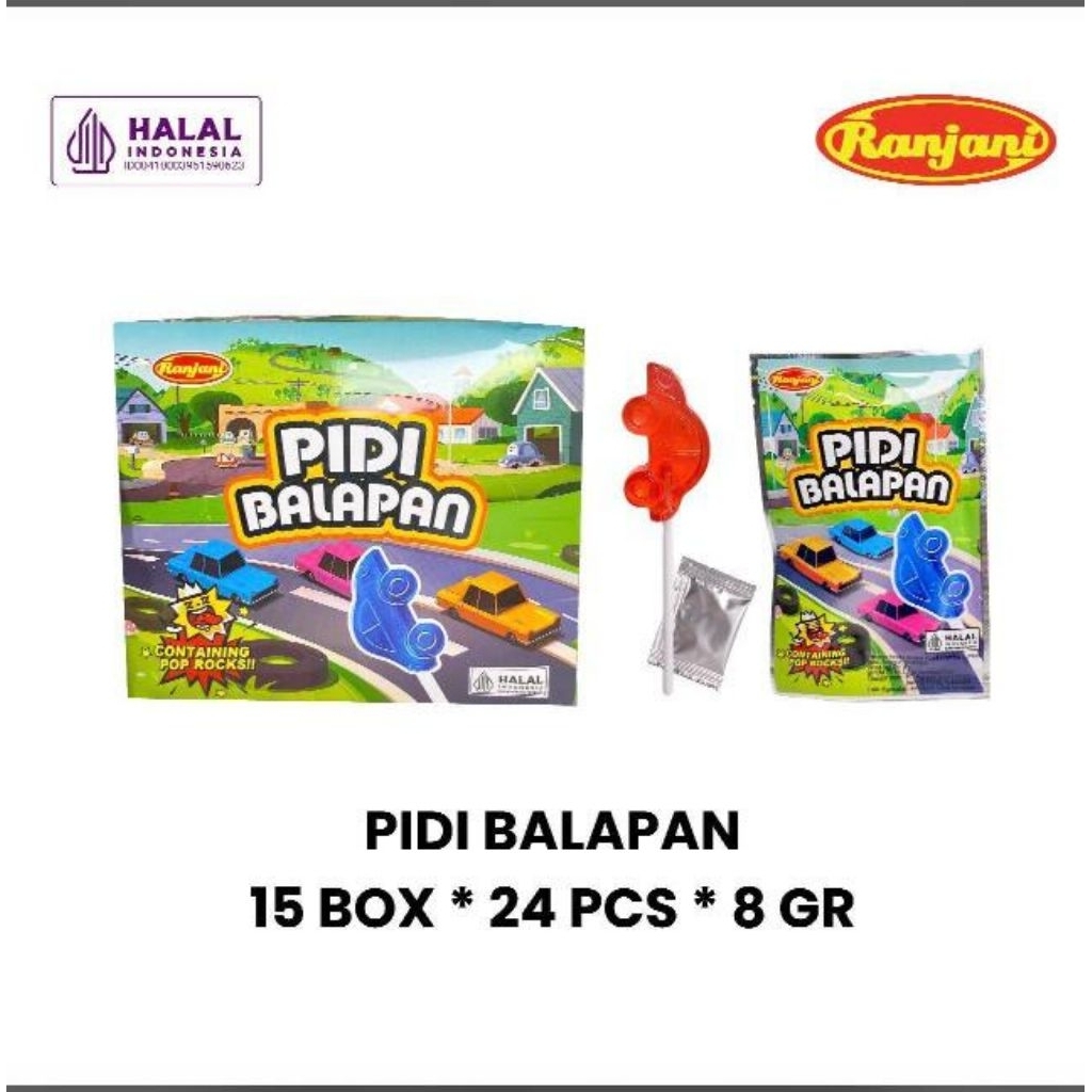 

Permen Cemilan Snack Balapan Mobil Mainan Anak Murah (isi 24 pcs)